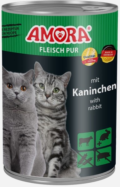 AMORA Cat Pur Kaninchen 400gD