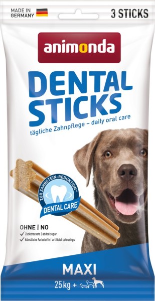 Animonda Dog Snack Dental Sticks Maxi 3 Stk. 165 g