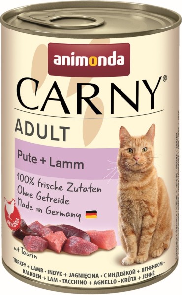 Animonda Cat Dose Carny Adult Pute & Lamm 400g