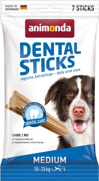 Animonda Dog Snack Dental Sticks Medium 7 Stk. 180 g