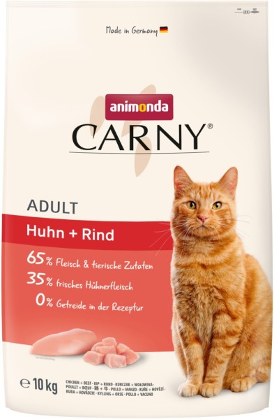 Animonda Cat Trocken Carny Adult Huhn + Rind 10kg