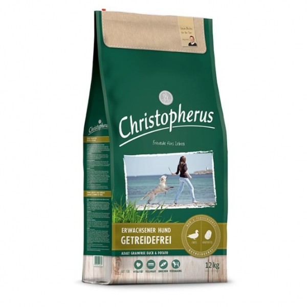 Christopherus Getreidefrei Ente & Kartoffel - 12 kg