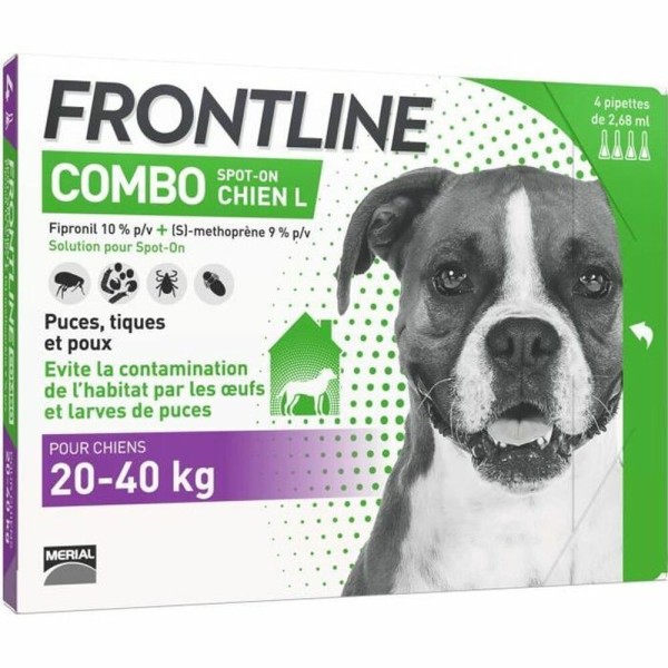 Hundepipette Frontline Combo 20-40 Kg 4 Stück