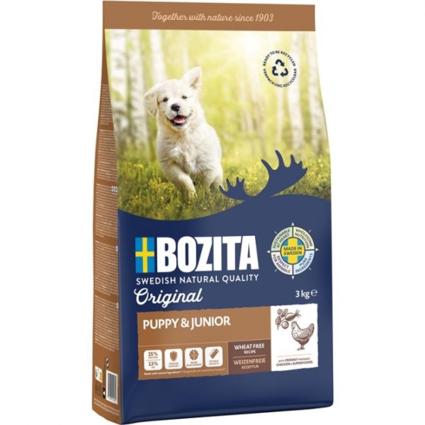 Bozita Original Puppy & Junior - 3 kg