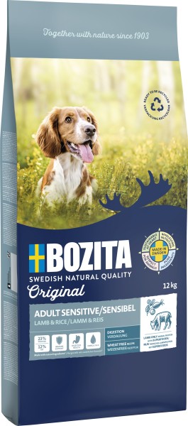 Bozita Dog Original Adult Sens. Digest. Lamb 12kg