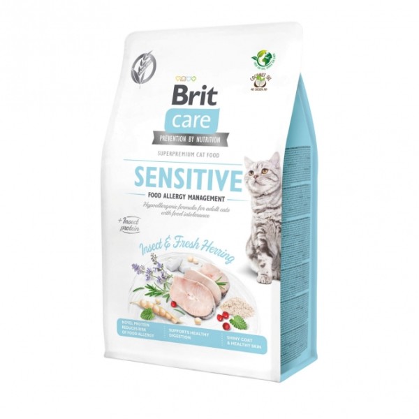 Brit Care Cat Grain-Free - Sensitive - Food Allergy - 400g