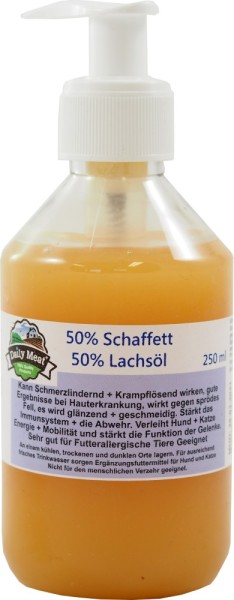 DailyMeat Duo 50% Lachsöl+50% Schafsfett