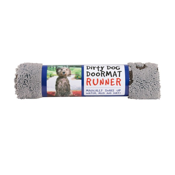 Hundeteppich Dog Gone Smart Runner Grau (152 x 76 cm)