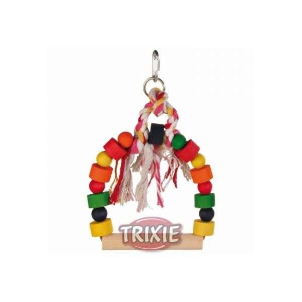 Trixie Bogenschaukel mit Holzklötzen - Klein