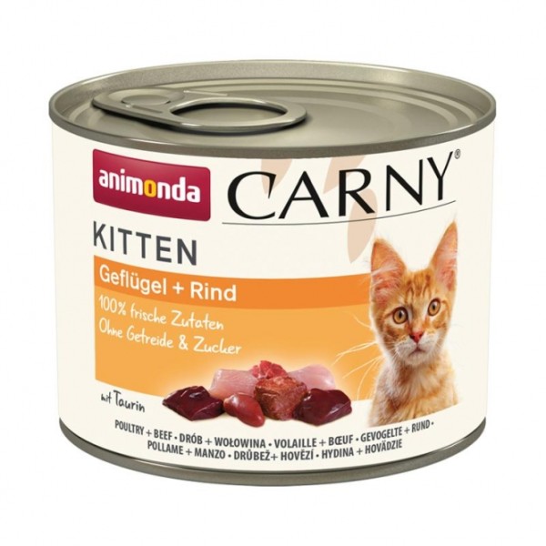 Animonda Carny Kitten Geflügel & Rind - 200g