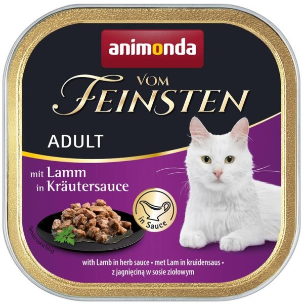 Animonda Cat Vom Feinsten mit Lamm in Kräutersauce 100g