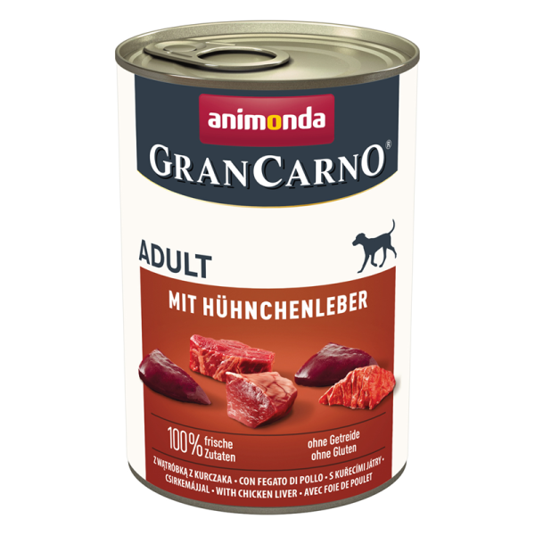 Animonda GranCarno Adult mit Hühnchenleber 400 g