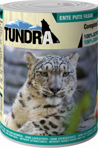 Tundra Cat Ente, Pute & Fasan 400g Dose