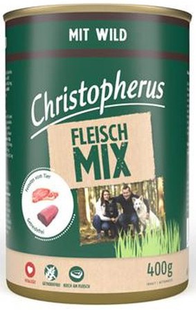 Christopherus Fleischmix - mit Wild 400g-Dose