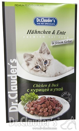 Dr. Clauder Cat Hühn-Ente Gelee 100gP