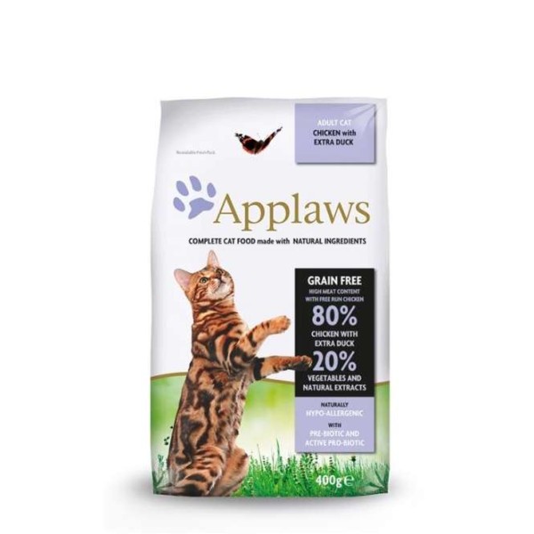 Applaws Cat Trockenfutter Hühnchen mit Ente - 400 g