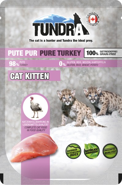 Tundra Cat Pouch Kittn Pute pur 85g
