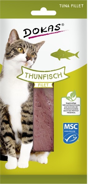 Dokas Cat Filet Thunfisch 22g