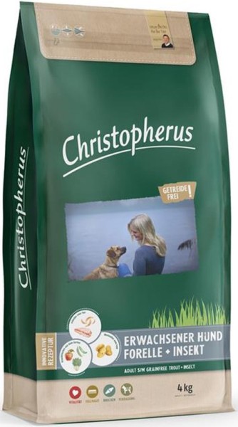 Christopherus Getreidefrei Forelle & Insekt 4kg