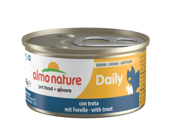 Almo Nature Cat Daily Menu Forelle 85g Dose