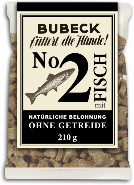 Bubeck Snack No.2 Fisch ohne Getreide 210g