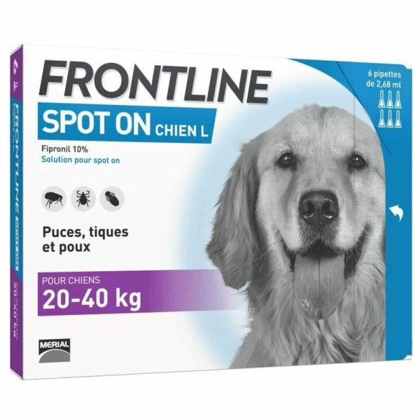 Hundepipette Frontline Spot On 20-40 Kg 6 Stück
