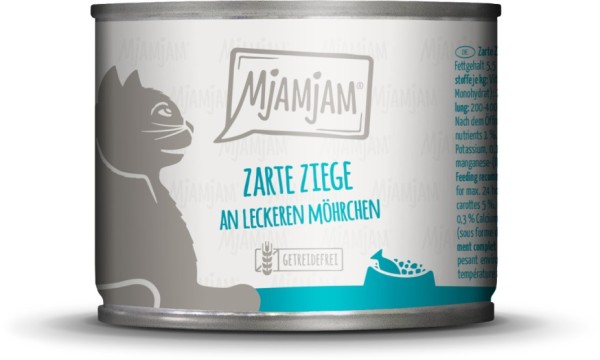 Mj Katze Ziege+Möhrchen 200g