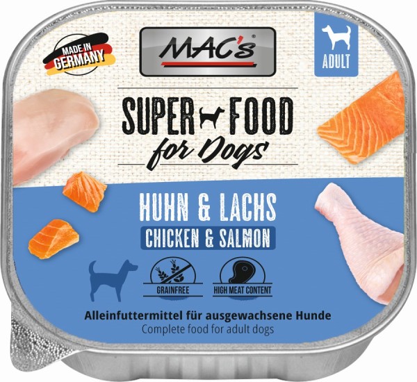 Macs Dog Lachs+Hühnchen 150gS