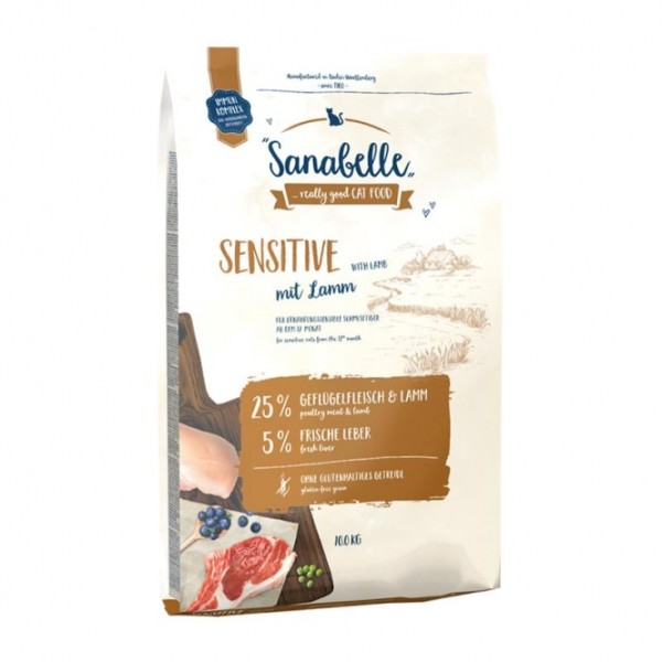 Sanabelle Sensitive Lamm - 10 kg