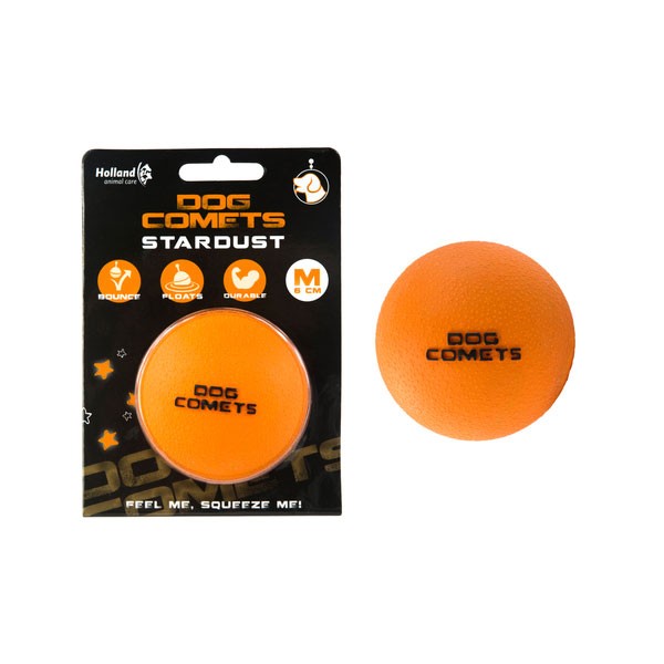 Dog Comets Ball Stardust - Orange