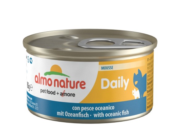 Almo Nature Cat Daily Menu Mousse Ozeanfisch 85g Dose