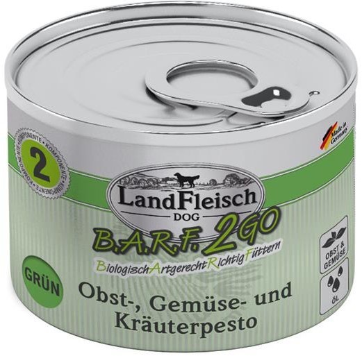 Landfleisch BARF2GO Pesto Grü 200g