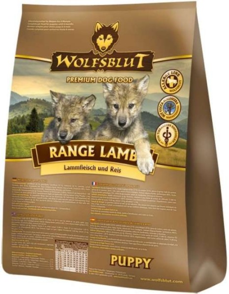Wolfsblut Range Lamb Puppy - 2 kg