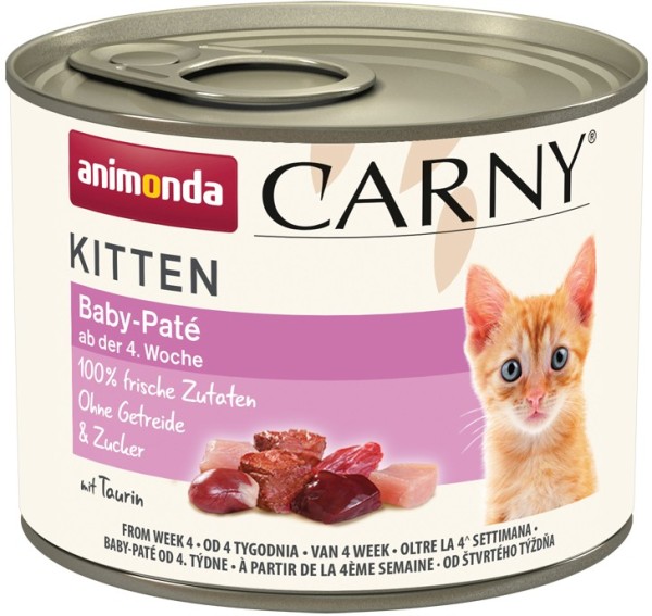 Animonda Cat Dose Carny Kitten Baby-Paté 200g