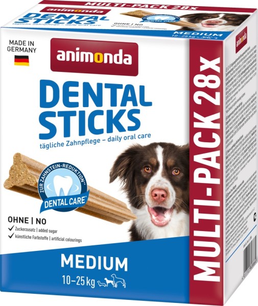 Animonda Dog Snack Dental Sticks Medium 28 Stk. 4x180 g M
