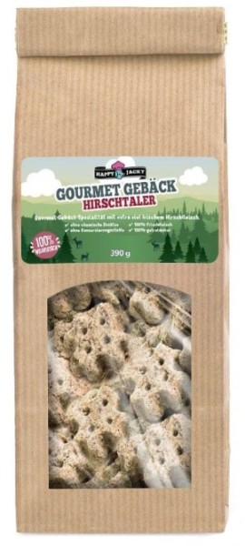 HapJack Vorteilspaket Gourmet-Gebäck Hirschtaler 390g