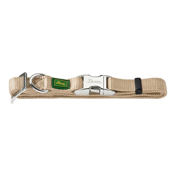 Hundehalsband Hunter Alu-Strong L Beige (45-65 cm)