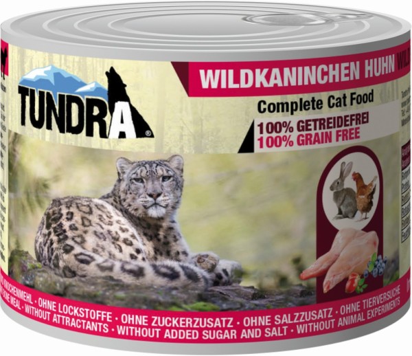 Tundra Cat Wildkaninchen & Huhn 200g Dose