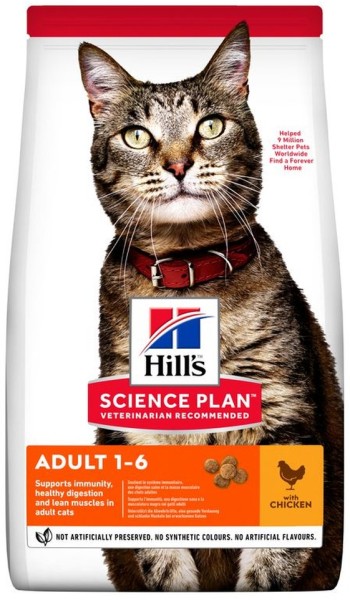 Hills Science Plan Katze Adult Huhn 1,5kg