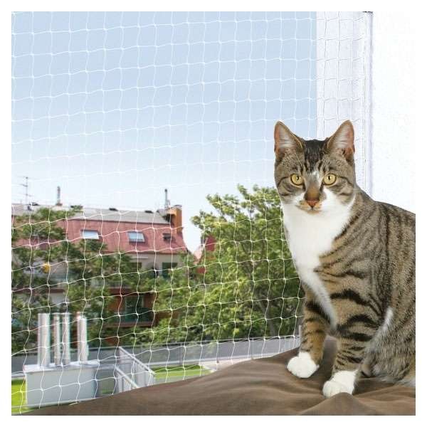 Trixie Cat Protect Netz - 3 x 2 m, transparent