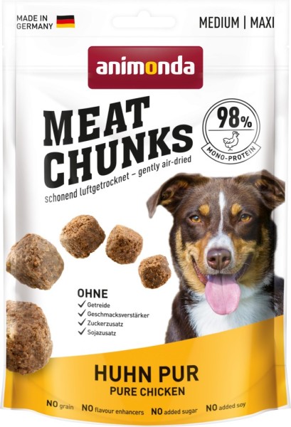 Animonda Dog Snack Meat Chunks Huhn pur 80g