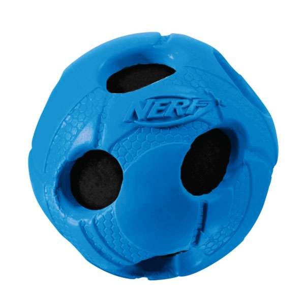 NERF DOG Wrapped Bash Ball (gummiummantelt) - L=8,9 cm