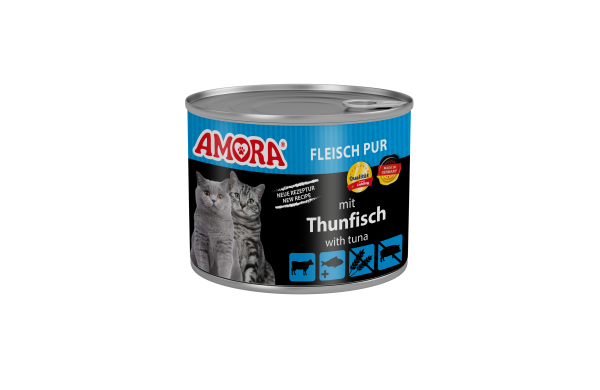 AMORA Cat Fleisch Pur Thunfisch 200gD