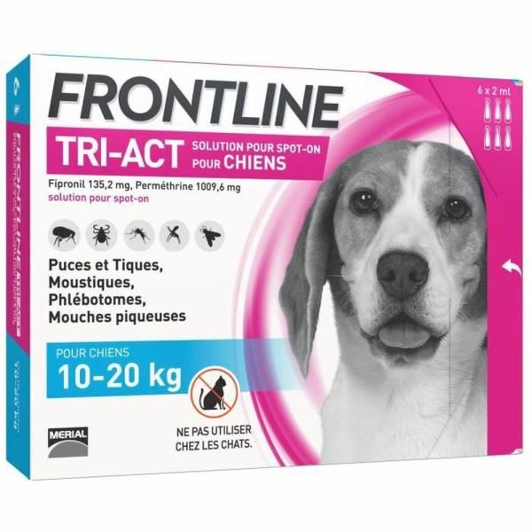 Hundepipette Frontline Tri-Act 10-20 Kg 6 Stück