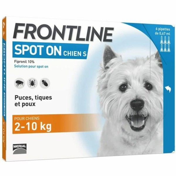 Hundepipette Frontline Spot On 2-10 Kg 6 Stück