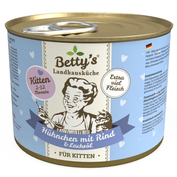 Betty's Kitten Hühnchen & Rind 200gD