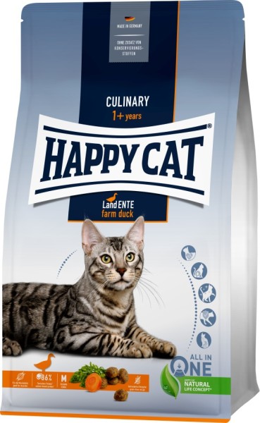 Happy Cat Culinary Adult Land Ente 4 kg