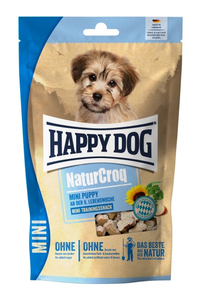 HappyDog NaturCroq Mini Snack Puppy 100g