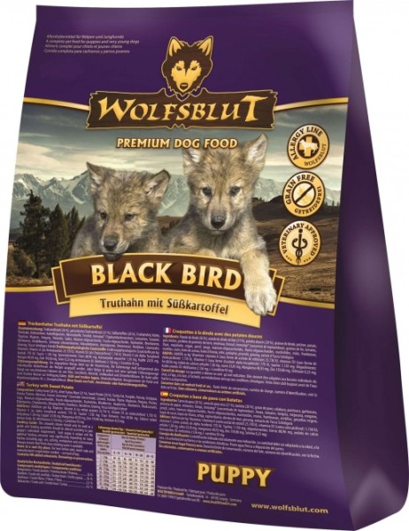 Wolfsblut Black Bird Puppy - 2 kg