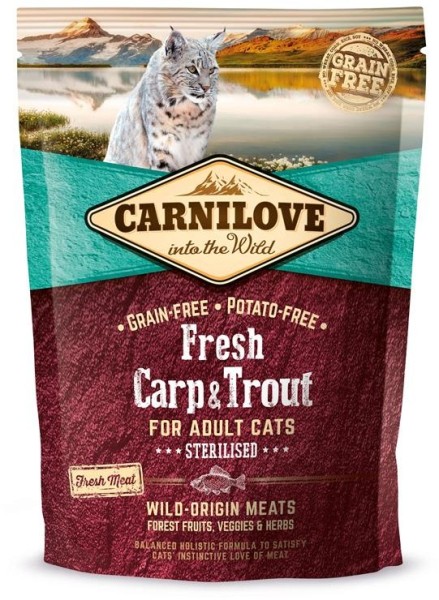 Carnilove Cat Fresh Carp+Trout 400g